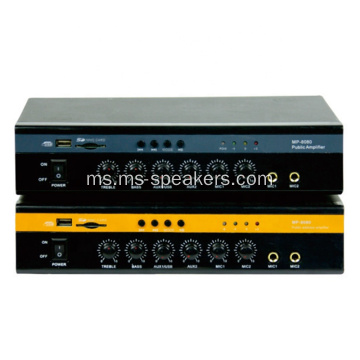 PRE-AMPLIFIER 80W DENGAN KAD USB/SD UNTUK SISTEM SOUND